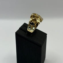 Load image into Gallery viewer, Men’s Gold Nugget Style Ring