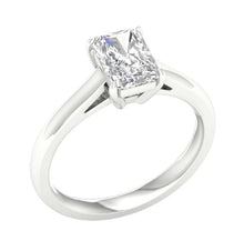Load image into Gallery viewer, 1.25 ctw Radiant Solitaire Ring