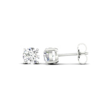 Load image into Gallery viewer, 1 1/2 ctw Round Solitaire Earrings Studs