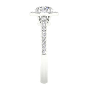 1.75 ctw Round Brilliant Halo Engagement Ring