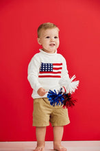 Load image into Gallery viewer, Flag Rollneck Toddler Sweater