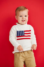 Load image into Gallery viewer, Flag Rollneck Toddler Sweater