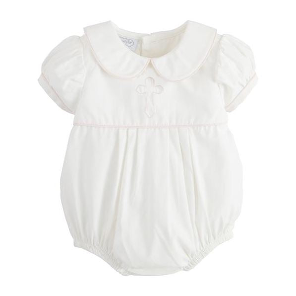 Pink Cross Poplin Bubble