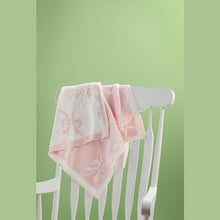 Load image into Gallery viewer, Bow Chenille Blanket