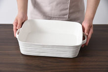Load image into Gallery viewer, Le Blanc Collection- 11″ x 9″ Rectangular Baking Dish