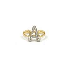 Load image into Gallery viewer, Initial 'A' Ring