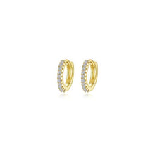 Load image into Gallery viewer, 13.5mm Huggie Hoop Earrings, 2 asst