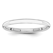 Load image into Gallery viewer, Polished 2mm Wedding Band