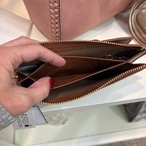 Kyla RFID Wallet- Brown