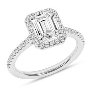 2.25 ctw Halo Engagement Ring