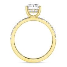 Load image into Gallery viewer, 2.25 ct Hidden Halo Engagement Ring