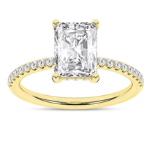 Load image into Gallery viewer, 2.25 ct Hidden Halo Engagement Ring