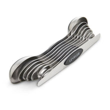 Load image into Gallery viewer, Dual-Sided Magnetic Measuring Spoons with Leveler