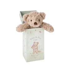 Load image into Gallery viewer, Benny Bear Snuggler Plush Security Blanket