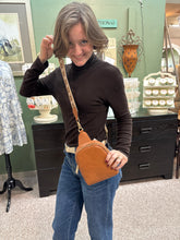 Load image into Gallery viewer, Ellen Vegan Guitar Strap Sling Bag- Brown