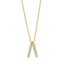 Load image into Gallery viewer, Sea La Vie Necklace Lean On Me/Double Bars