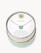 Load image into Gallery viewer, Sea La Vie Necklace Blessed Clover