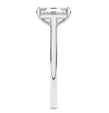 Load image into Gallery viewer, 2 ctw Emerald cut Solitaire Ring
