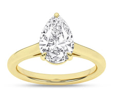 Load image into Gallery viewer, 2 ctw Pear Solitaire Engagement Ring