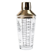 Load image into Gallery viewer, Recipe Cocktail Shaker