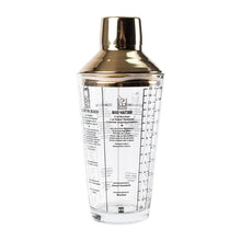 Load image into Gallery viewer, Recipe Cocktail Shaker
