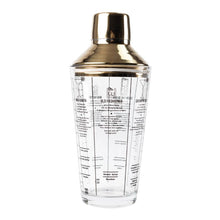 Load image into Gallery viewer, Recipe Cocktail Shaker