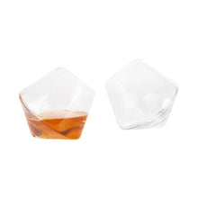 Load image into Gallery viewer, Tilted Bourbon Glass Gift Set