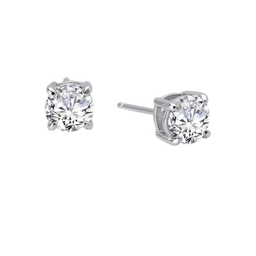 3.50 ctw Solitaire Stud Earrings