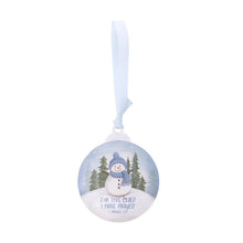 Load image into Gallery viewer, Metal Ornament: For This Child (Blue)