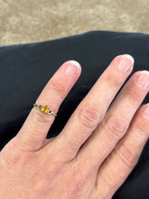 Load image into Gallery viewer, Citrine Heart Ring