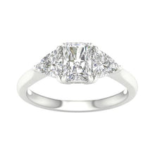 Load image into Gallery viewer, 3 Stone Engagement Ring 1.75 ctw