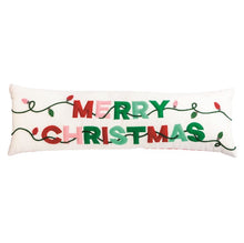 Load image into Gallery viewer, Long Merry Christmas Pillow
