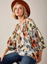 Load image into Gallery viewer, Floral Print Blouse