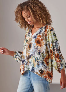 Floral Print Blouse