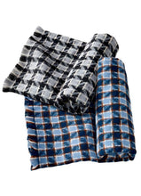 Load image into Gallery viewer, Black Paid Blanket Scarf