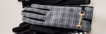 Load image into Gallery viewer, Faux Suede Stretch Gloves, 4 asst