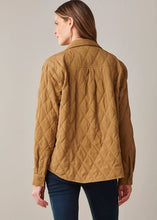 Load image into Gallery viewer, Rodney Quilted Shacket- Brown