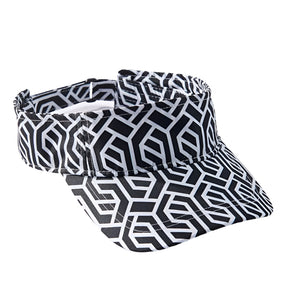 Geometric Print Visor