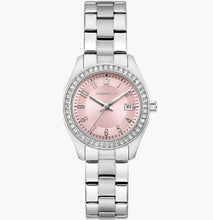 Load image into Gallery viewer, Pink Dial Stainless Steel Women&#39;s Watch