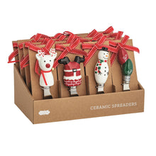 Load image into Gallery viewer, Circa Ceramic Christmas Spreaders
