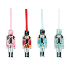 Load image into Gallery viewer, Acrylic Nutcracker Ornaments - 4 asst