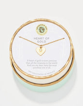 Load image into Gallery viewer, Sea La Vie Necklace Heart of Gold