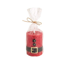 Load image into Gallery viewer, Santa Flameless Pillar - 2 asst