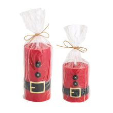 Load image into Gallery viewer, Santa Flameless Pillar - 2 asst