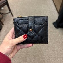 Load image into Gallery viewer, Melody Vegan Quilted Wallet- Black