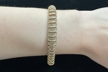 Load image into Gallery viewer, Gold Tennis Bracelet
