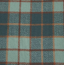 Load image into Gallery viewer, Kylie Windowpane Plaid Fringe Scarf