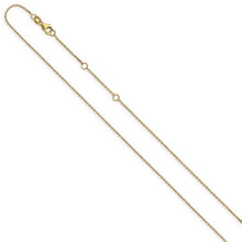 Load image into Gallery viewer, Leslie's 10kt Gold Cable Adjustable Chain