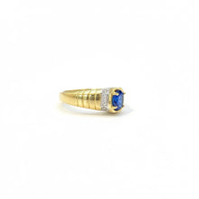 Load image into Gallery viewer, Men’s Sapphire Ring