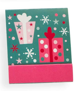 Christmas Matchbook Nail Files